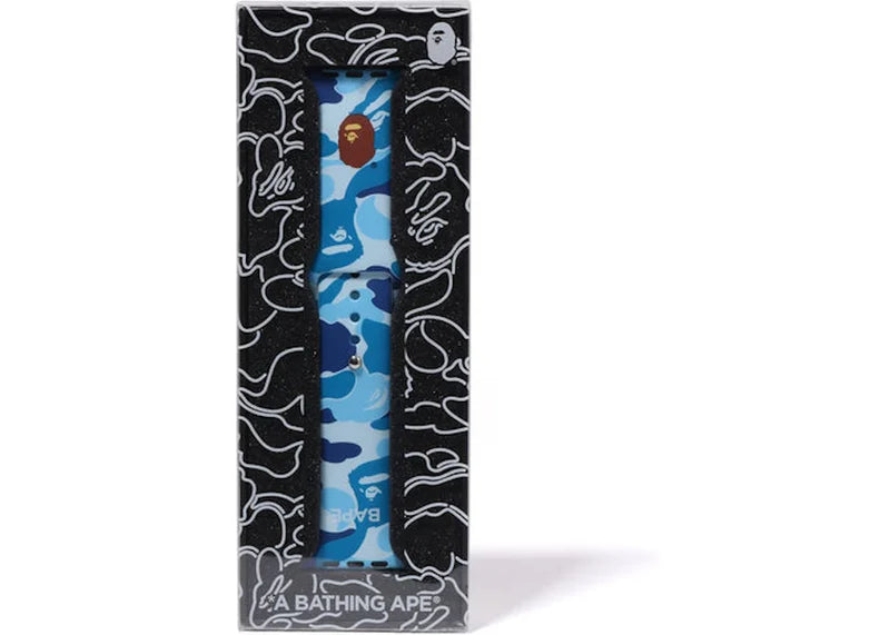 BAPE ABC Camo Apple Watch Band Blue