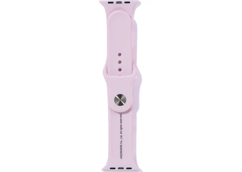 BAPE ABC Camo Apple Watch Band Pink