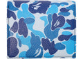 BAPE ABC Camo Mini Wallet Blue