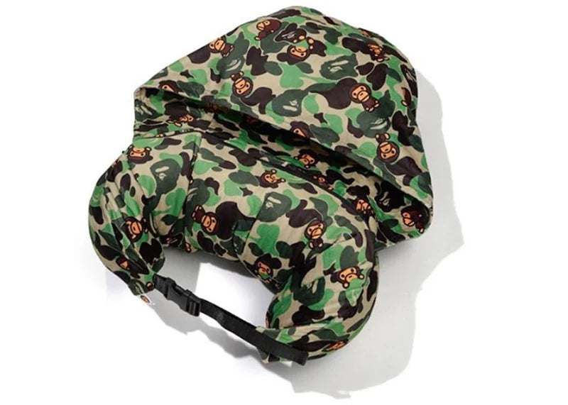 BAPE ABC Travel Pillow Green