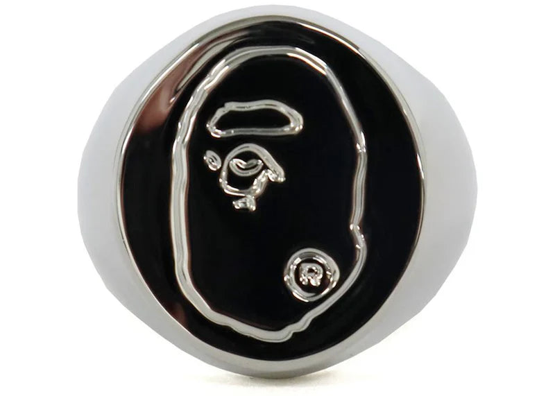 BAPE Ape Head Ring (FW21) Silver