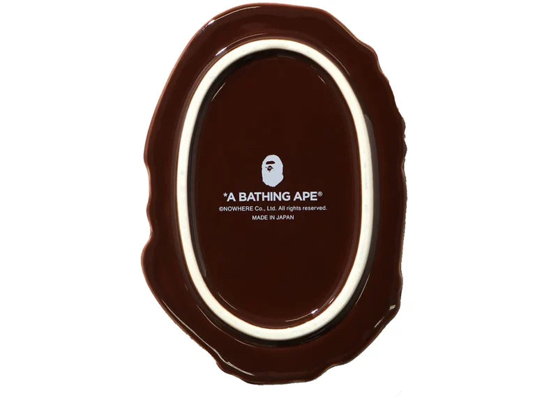 BAPE Ape Head Tray (SS21) Brown
