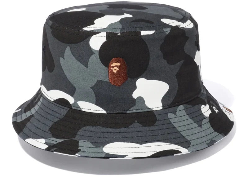 BAPE City Camo Bucket Hat Black