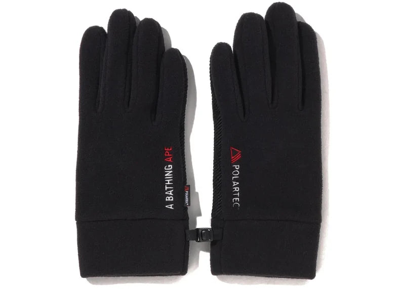 BAPE Polartech Glove Black