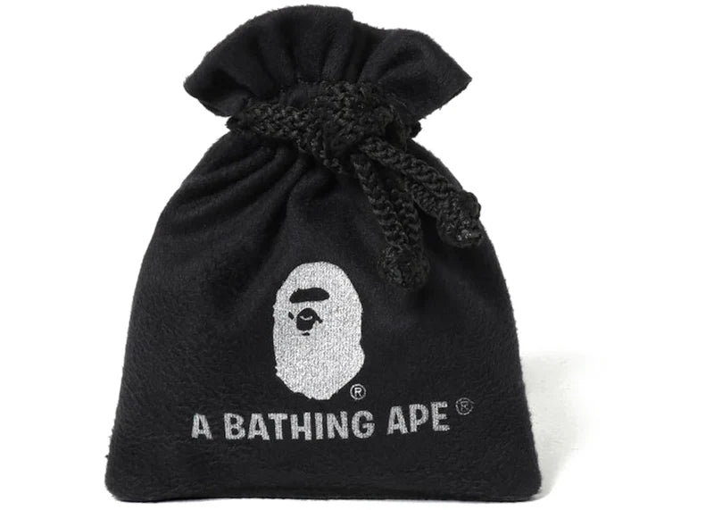 BAPE Rhinestone Ape Head Ring Black