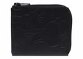 BAPE Solid Camo Leather III Wallet Black