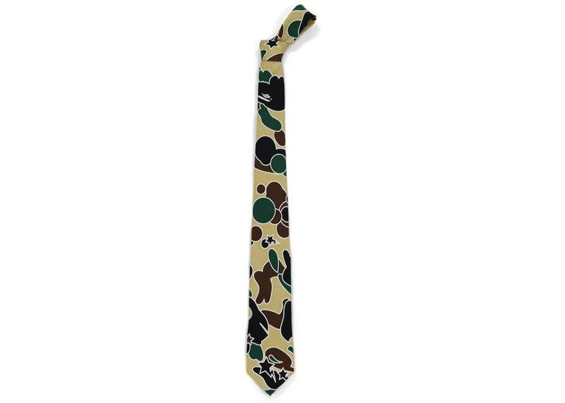 BAPE Sta Camo Tie Yellow