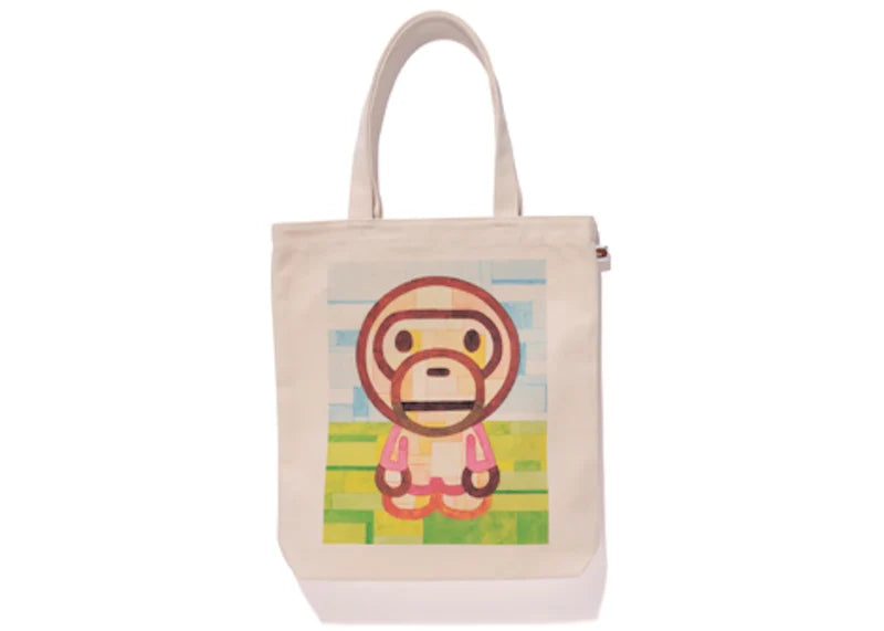 BAPE x Adam Lister Baby Milo Tote Ivory