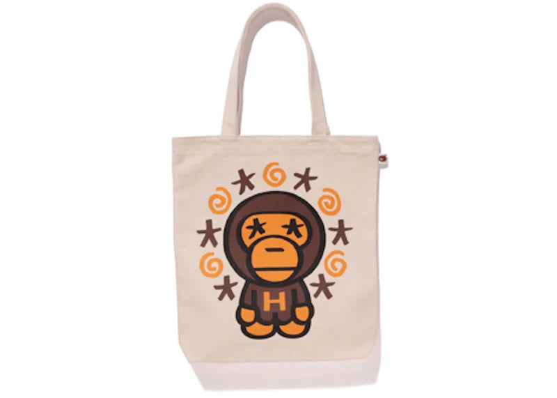 BAPE x Eric Haze Baby Milo Tote Ivory
