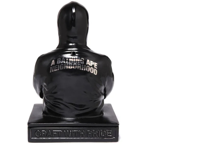 BAPE x Neighborhood Shark Incense Chamber Black Silver