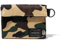 BAPE x Porter 1st Camo Wallet Yellow