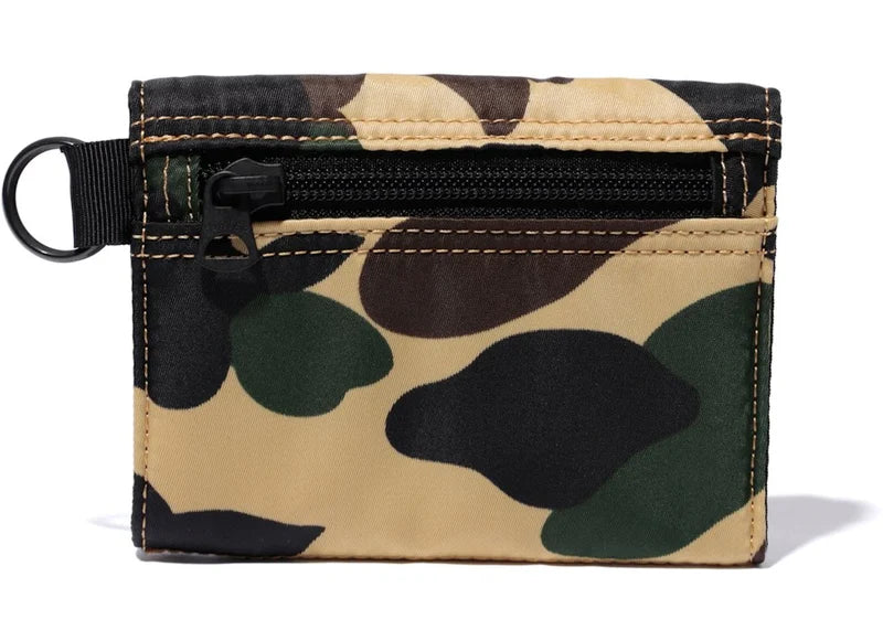 BAPE x Porter 1st Camo Wallet Yellow