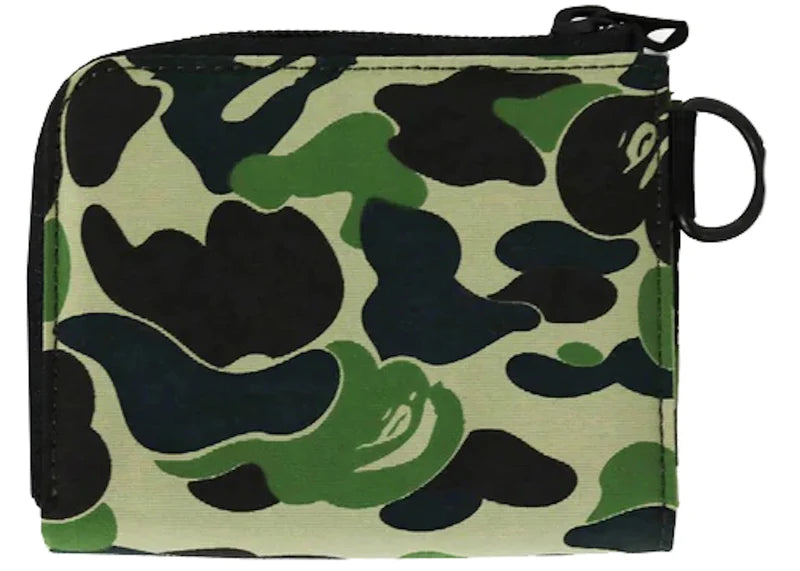 BAPE x Porter ABC Camo Mini Wallet Green