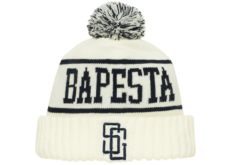 BAPE x Stadium Goods Knit Cap Ivory