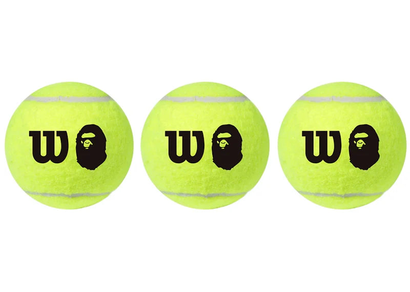 BAPE x Wilson Tennis Ball Yellow