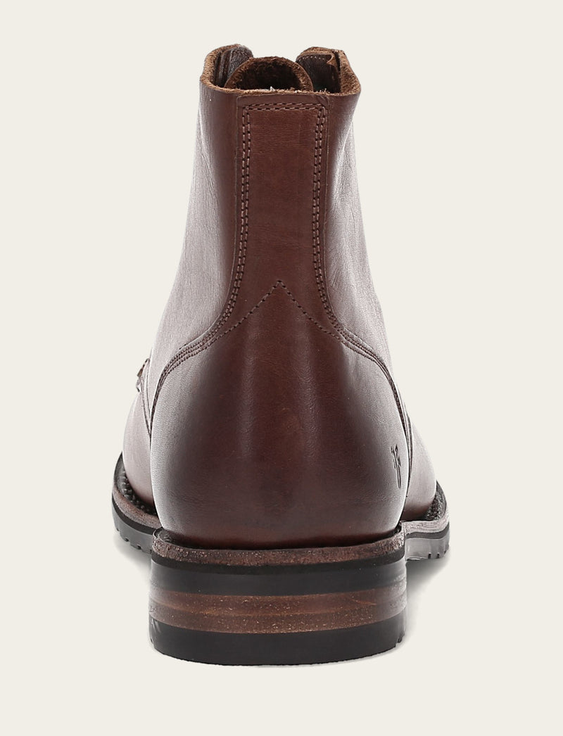 Barrett Lace Up - Cognac - Back