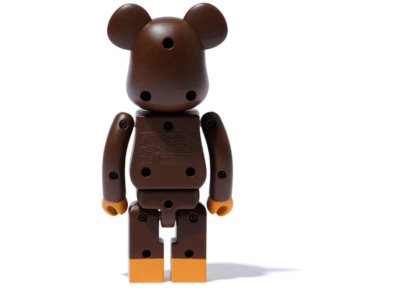 Bearbrick x Medicom Baby Milo Superalloy Chogokin 200% Bearbrick Brown