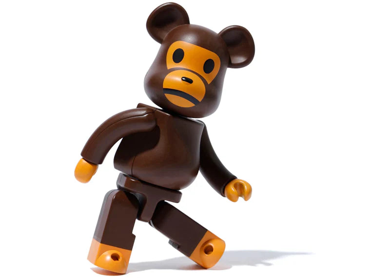 Bearbrick x Medicom Baby Milo Superalloy Chogokin 200% Bearbrick Brown