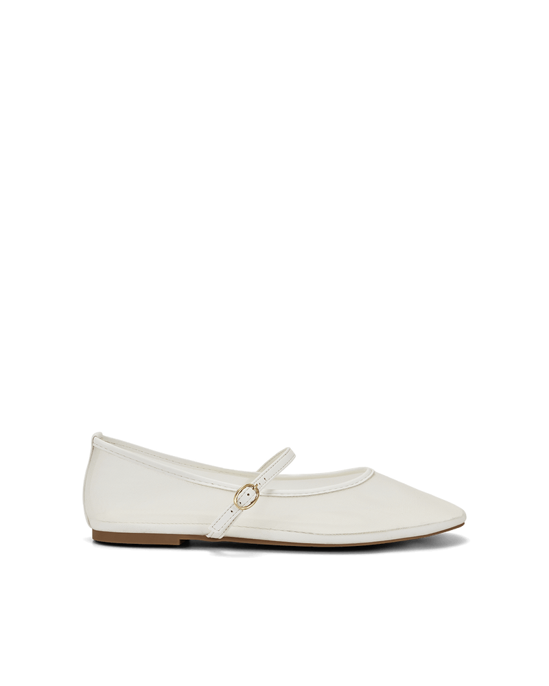 BEATRIZ - WHITE MESH-Flats-Billini-Billini