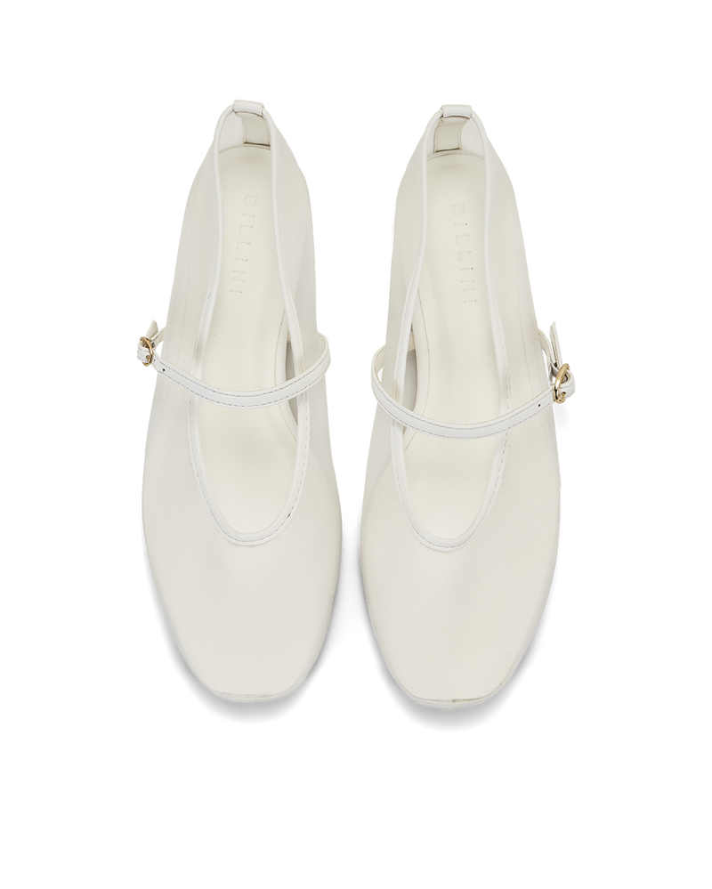 BEATRIZ - WHITE MESH-Flats-Billini-Billini