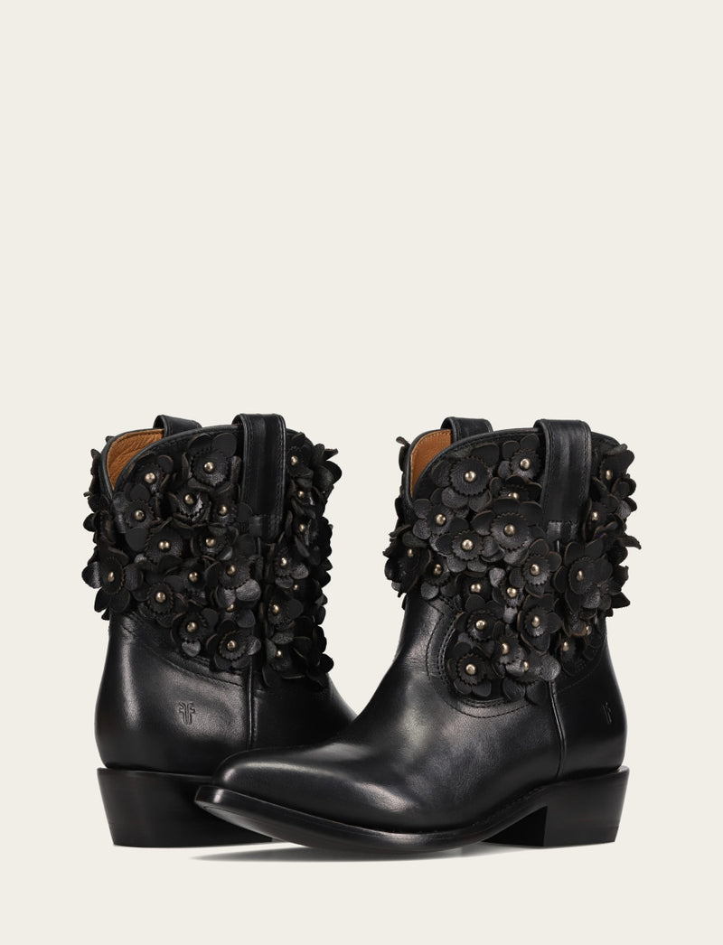 Billy Flower - Black - Pair