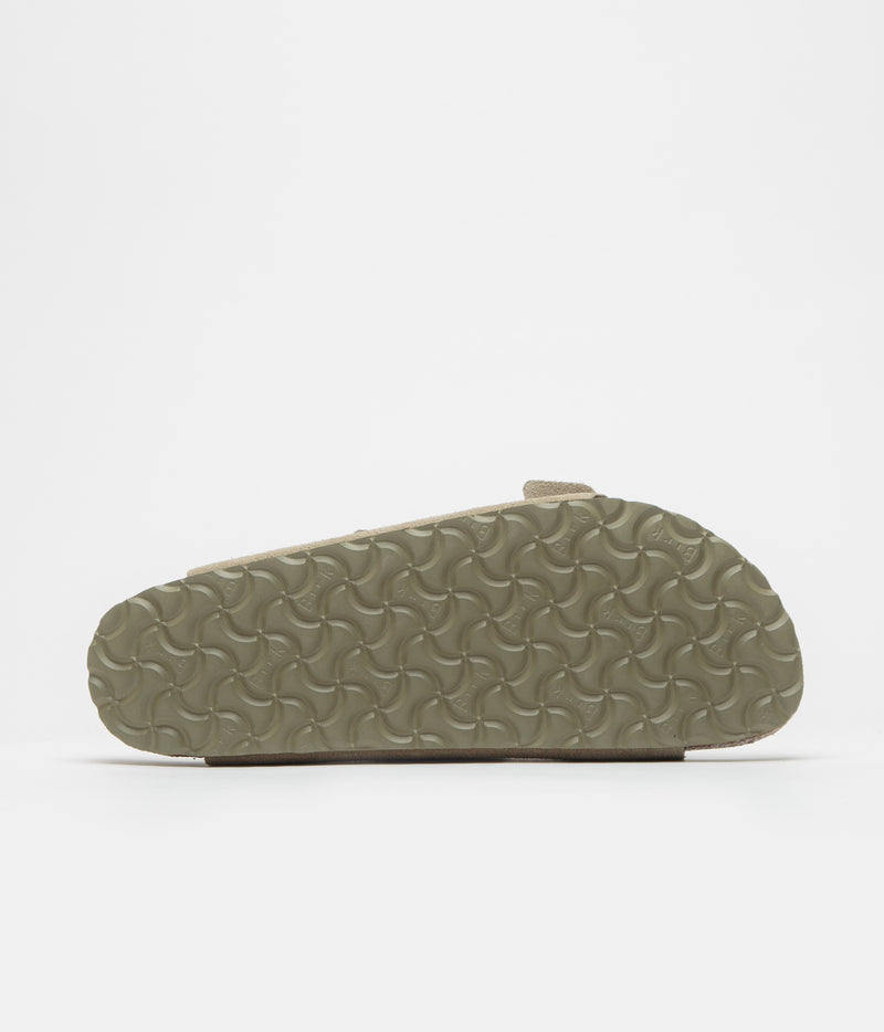 Birkenstock Arizona SFB Narrow Sandals in Faded Khaki