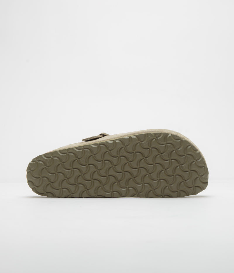 Birkenstock Boston Sandals in Faded Khaki