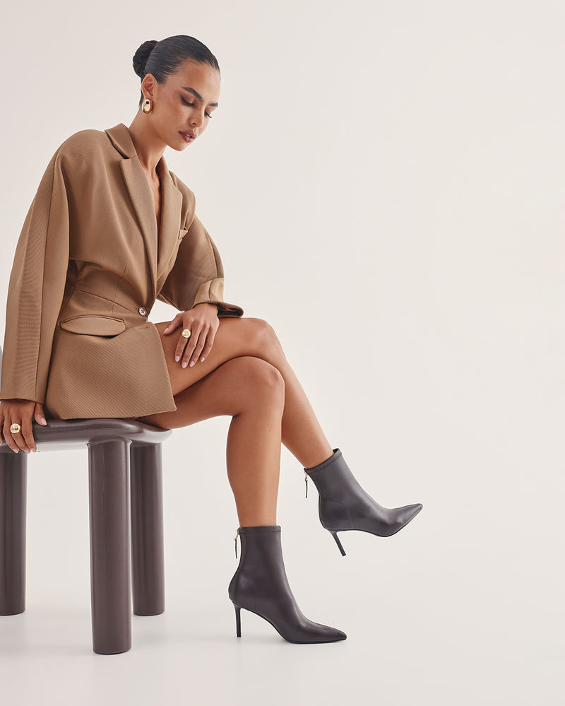 BRIGHTON - DARK CACAO-Boots-Billini-Billini