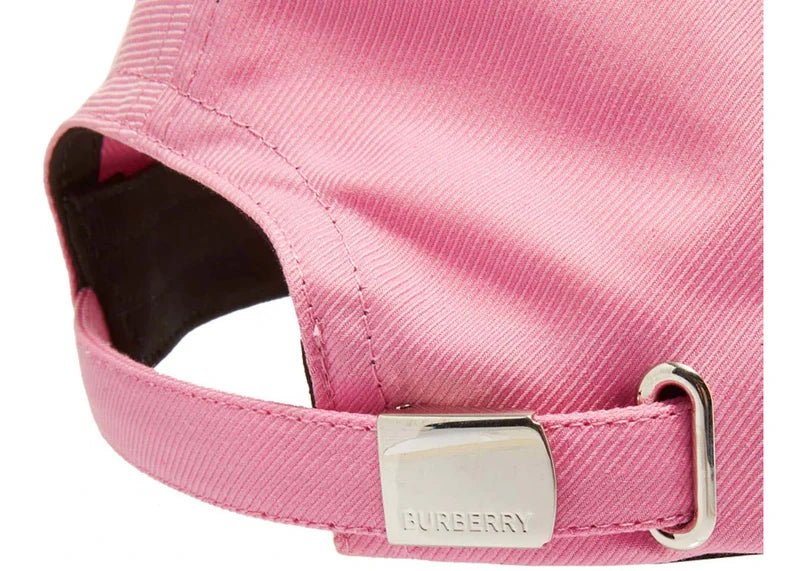 Burberry Horseferry Motif Baseball Cap Primrose Pink