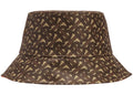 Burberry Monogram Print Bucket Hat Brown