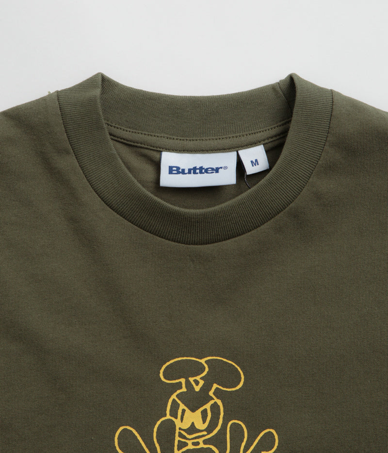 Butter Goods Alien T-Shirt in Army
