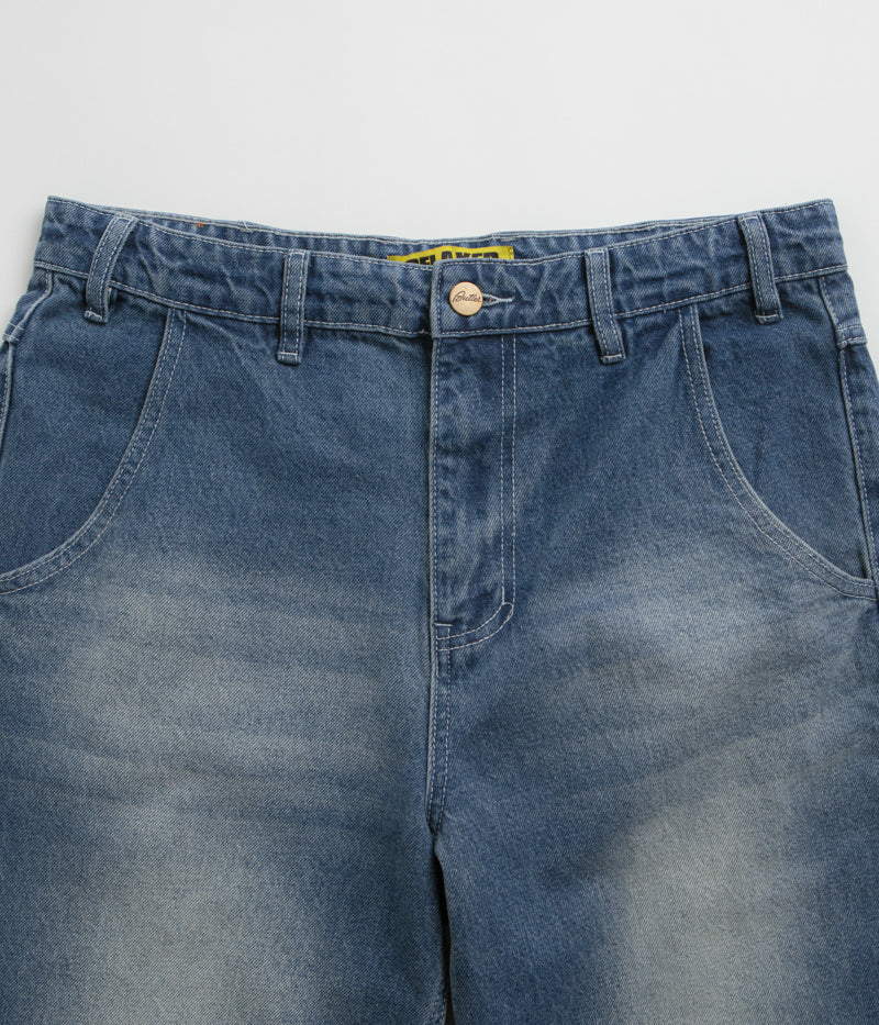 Butter Goods Alpine Jeans in Distressed Faded Blue