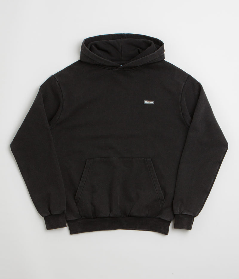 Butter Goods Basic Hoodie in Washed Black