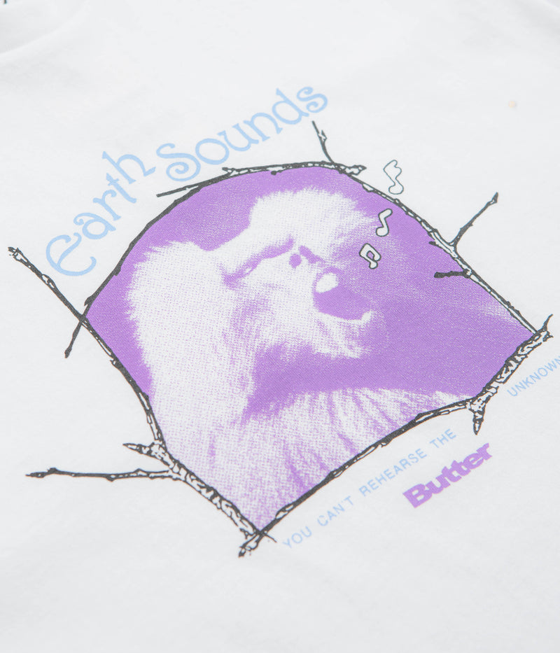 Butter Goods Earth Sounds T-Shirt in White
