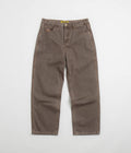 Butter Goods Pooch Relaxed Jeans in Washed Brown