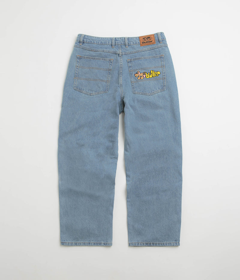 Butter Goods Pooch Relaxed Jeans in Washed Indigo
