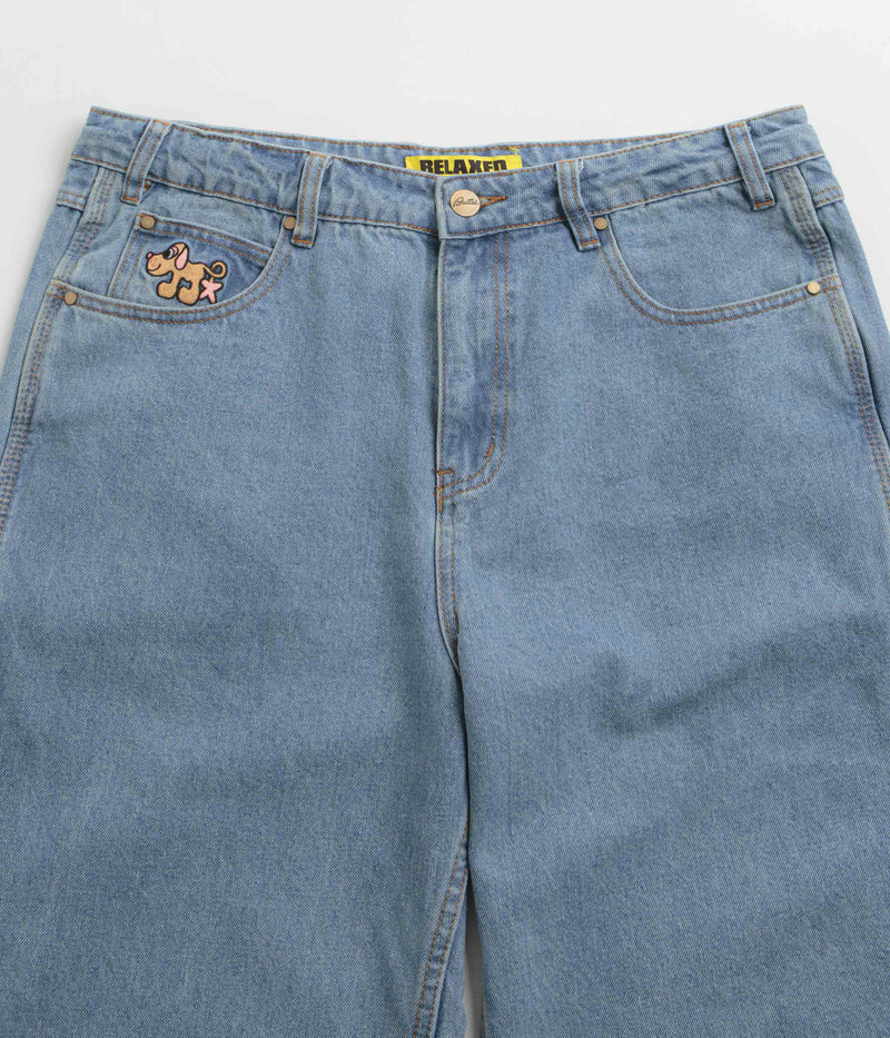 Butter Goods Pooch Relaxed Jeans in Washed Indigo