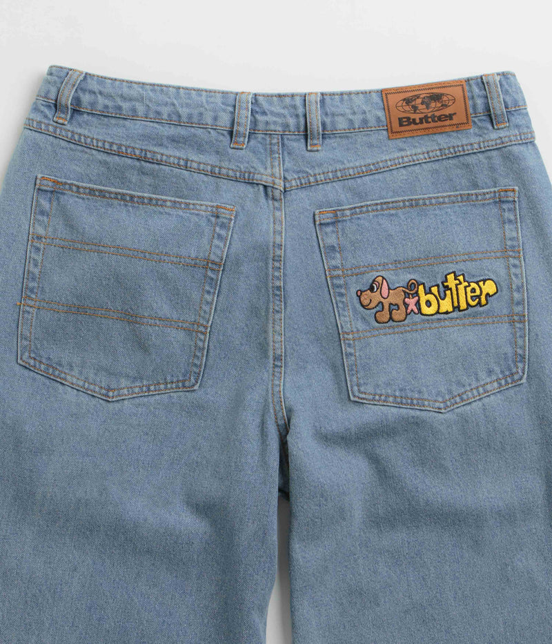 Butter Goods Pooch Relaxed Jeans in Washed Indigo