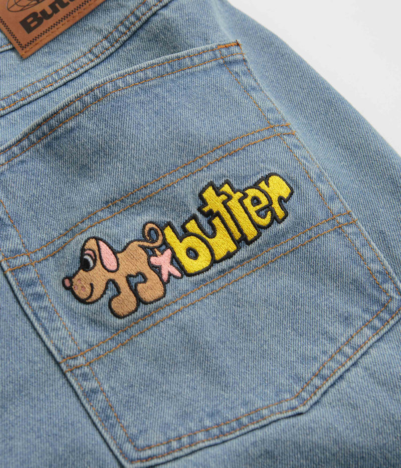 Butter Goods Pooch Relaxed Jeans in Washed Indigo