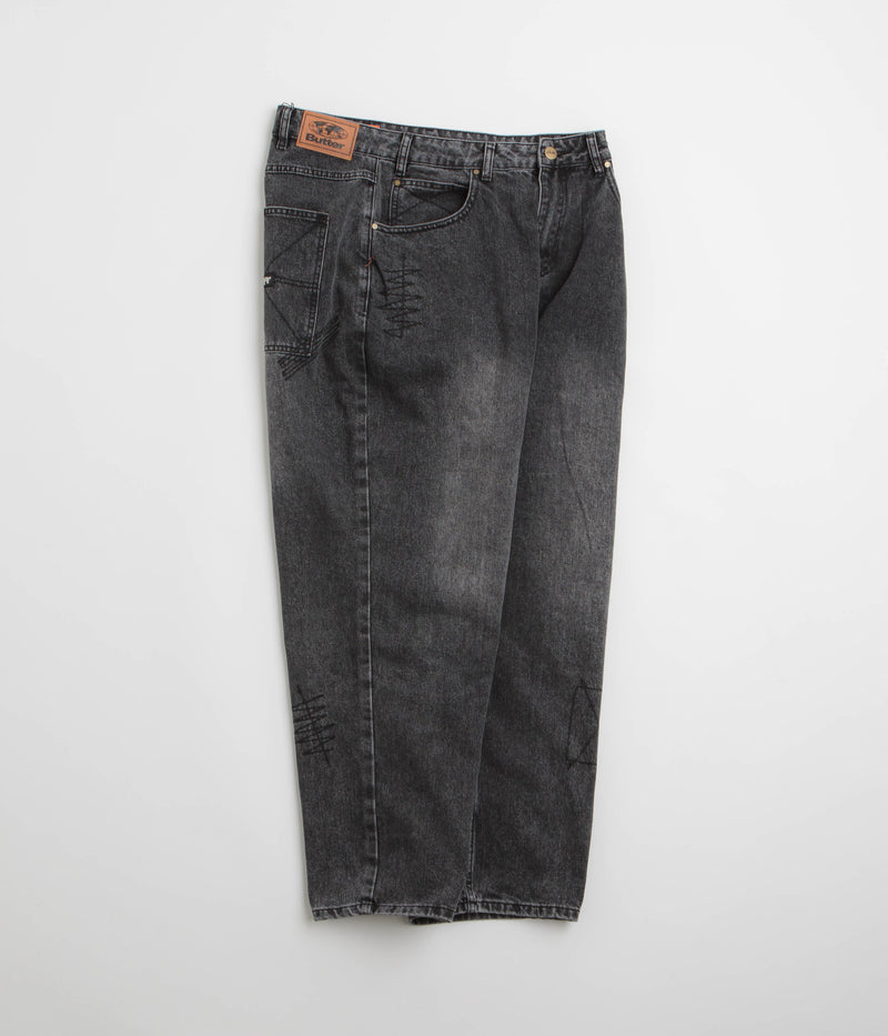Butter Goods Stitch Jeans in Distressed Grey