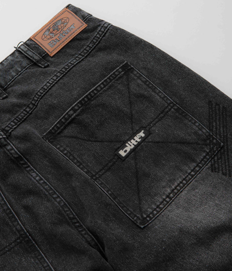 Butter Goods Stitch Jeans in Distressed Grey
