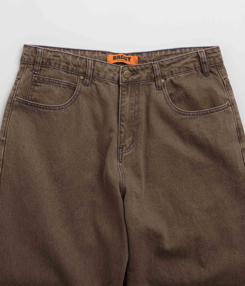 Butter Goods Warped Jeans in Washed Brown