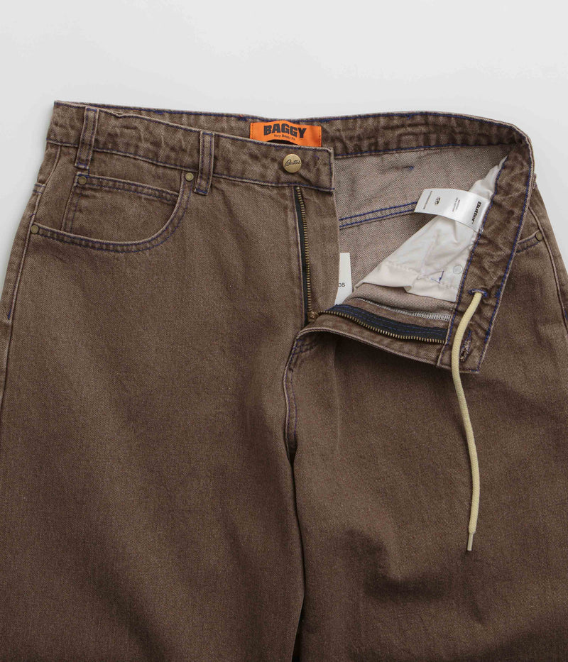 Butter Goods Warped Jeans in Washed Brown