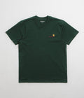 Carhartt American Script T-Shirt in Conifer