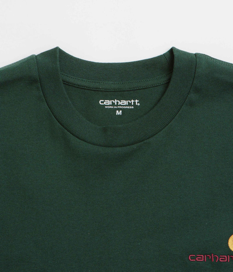 Carhartt American Script T-Shirt in Conifer