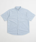 Carhartt Braxton Short Sleeve Shirt in Bleach and Wax