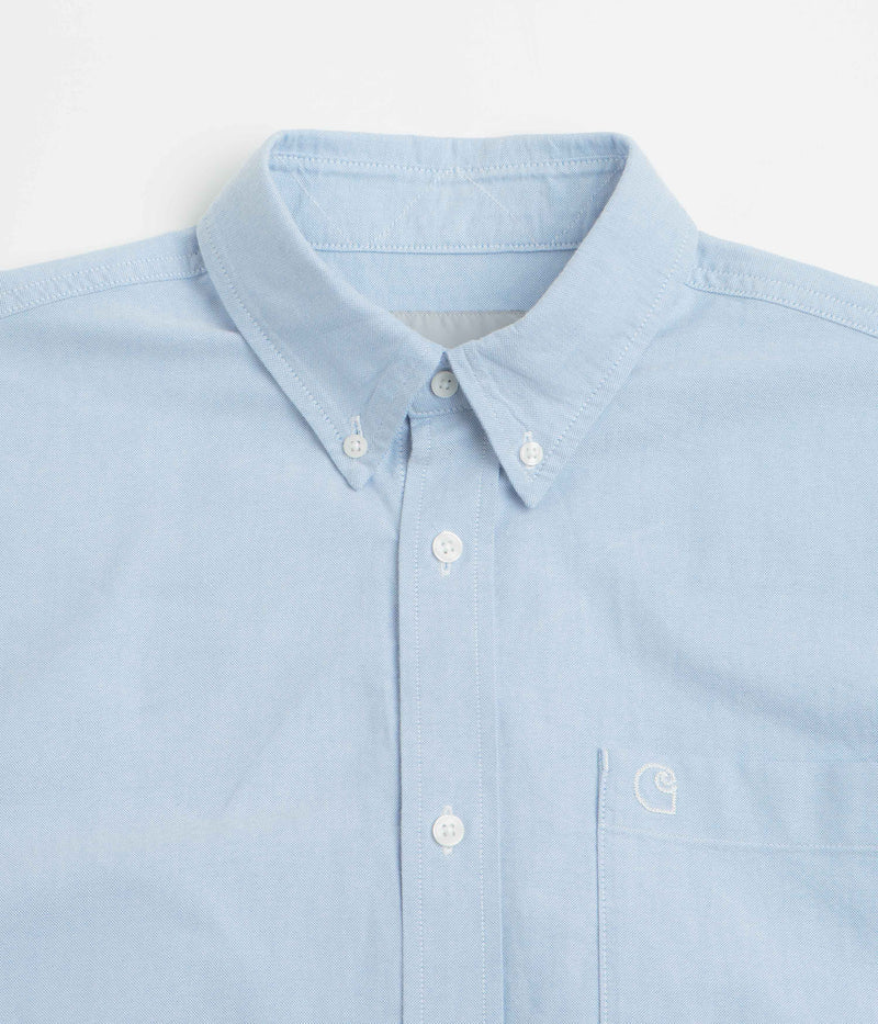 Carhartt Braxton Short Sleeve Shirt in Bleach and Wax