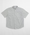 Carhartt Braxton Short Sleeve Shirt in Graphite and Wax