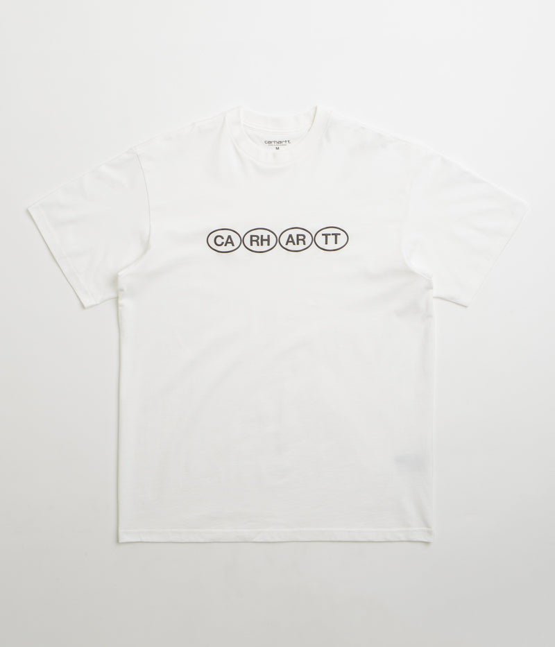 Carhartt Bumper T-Shirt in White and Black