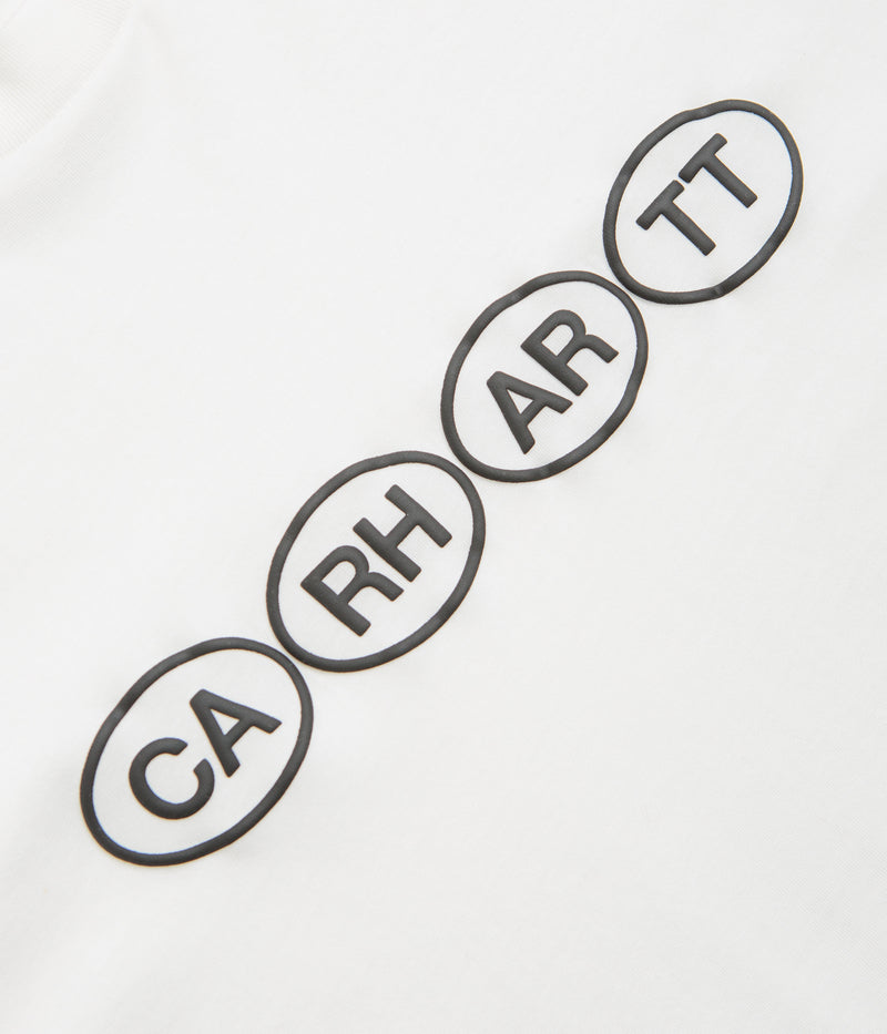 Carhartt Bumper T-Shirt in White and Black